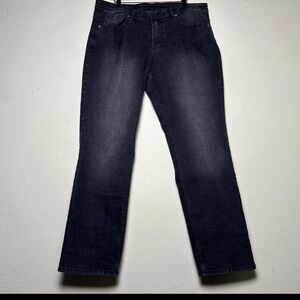 Buffalo JacksonX Dark Wash Indigo Straight Leg Denim Jeans 36x30